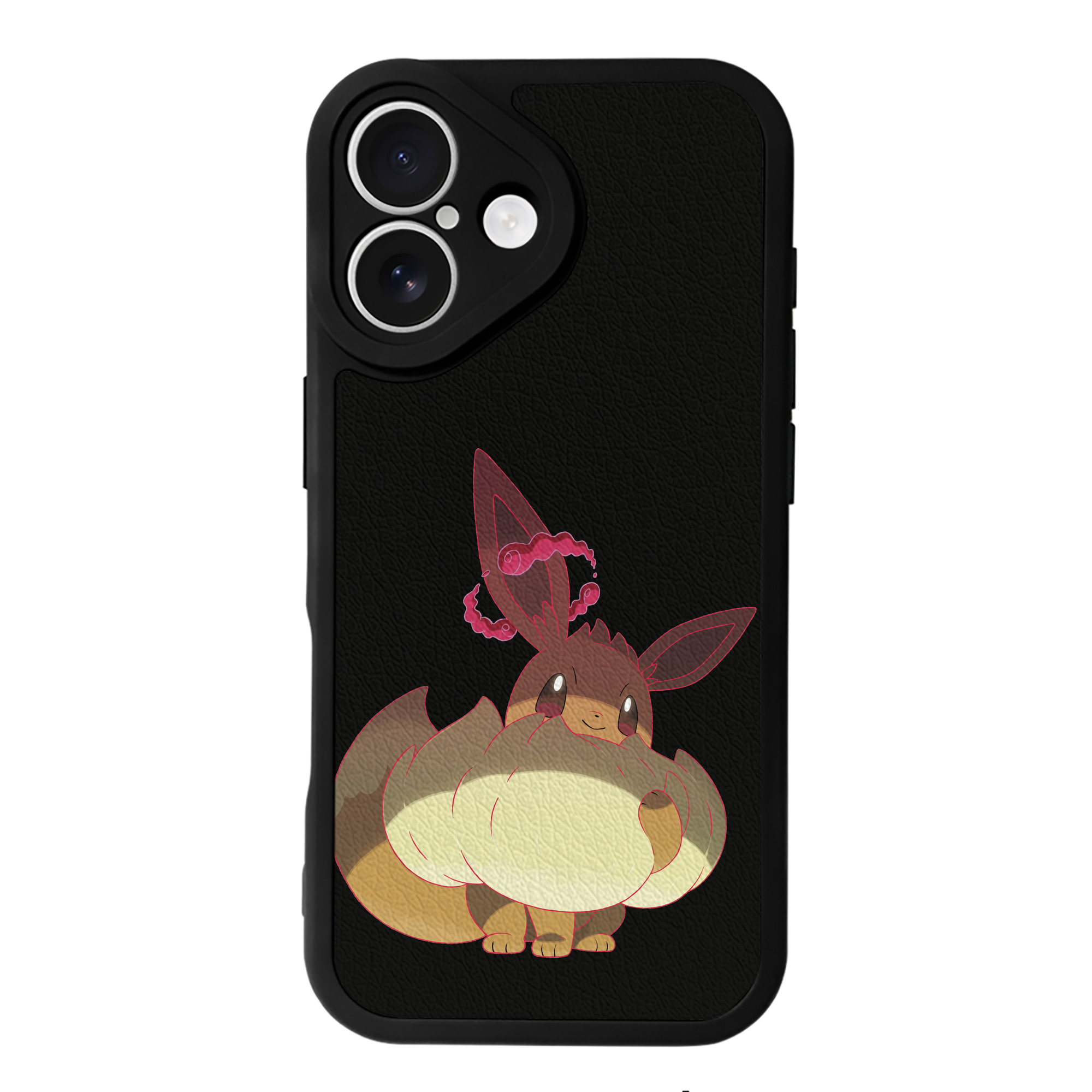 （画像用） ポケットモンスター Pokémon 【iPhone 16シリーズ対応】シリコンスマホケース（レザー調） 材質：シリコン
